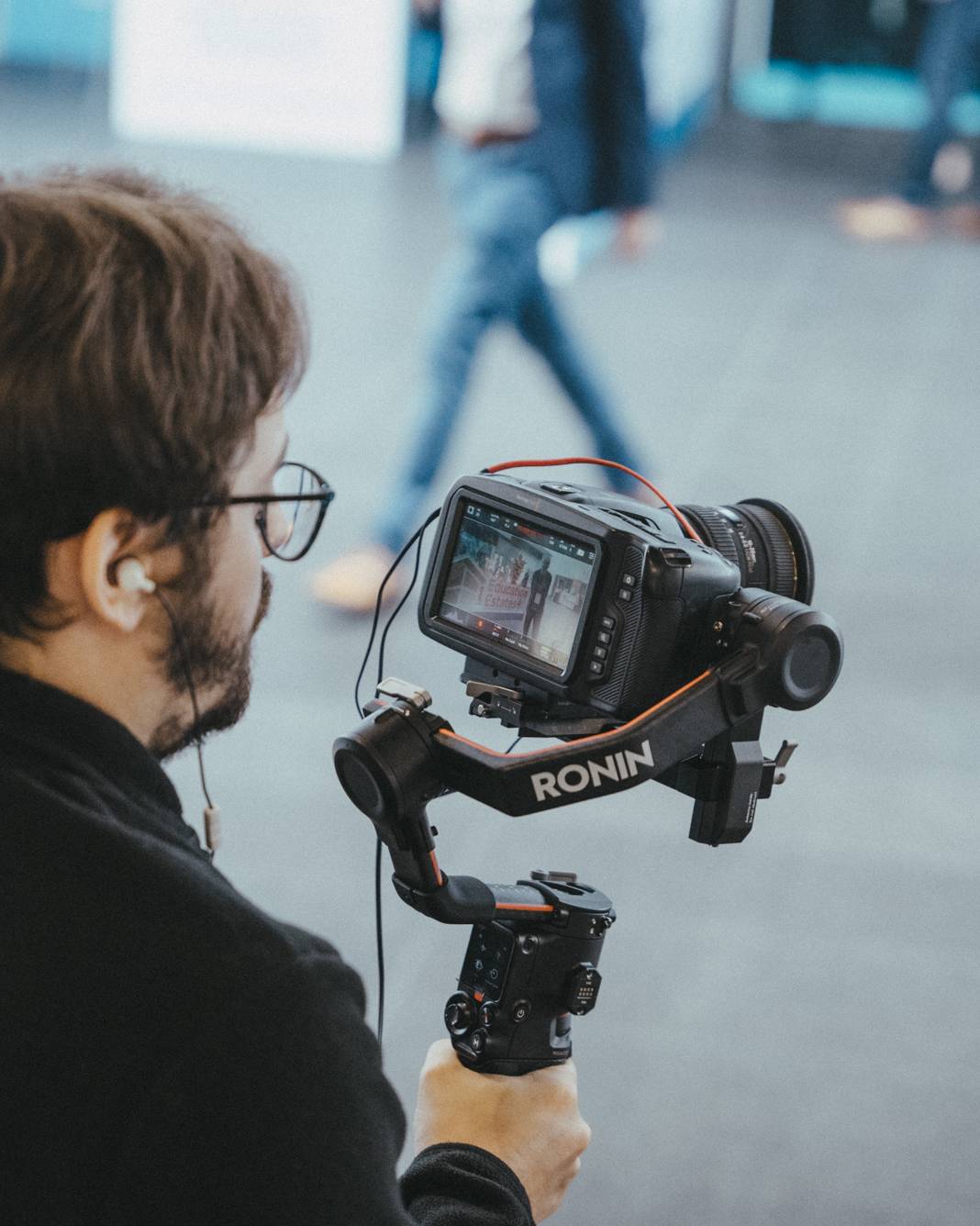 Jason Lynch, Head of Production - Filming for Education Estates with Warneford Consulting